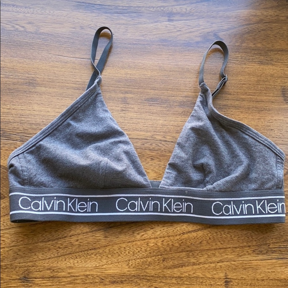 NEW Calvin Klein Triangle Bralette